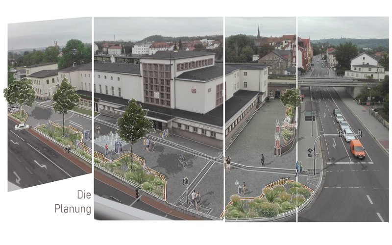 Neugestaltung Bahnhofsvorplatz