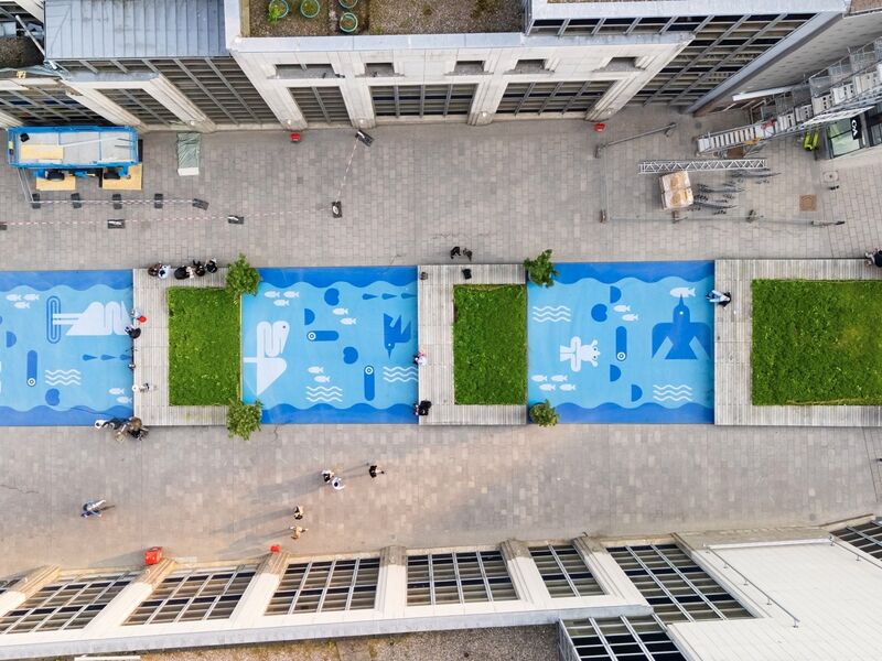 L&uuml;beck &Uuml;bergangswiese 2025 mit Schrangen River